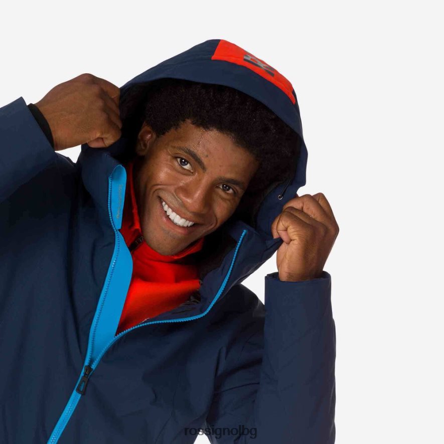 бг Rossignol мъже ски яке controle тъмно синьо 68DD2T632 върхове