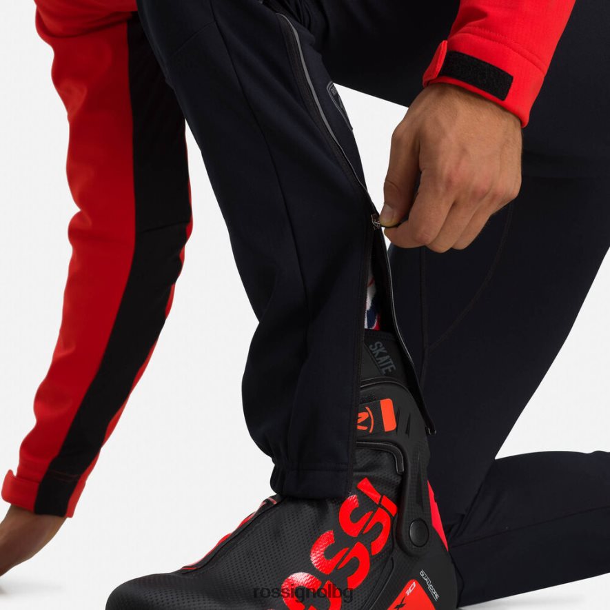бг Rossignol мъже софтшел панталони черен 68DD2T664 дъна