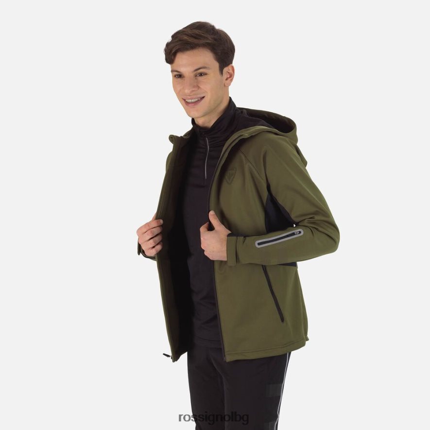 бг Rossignol мъже софтшел яке ацинус лист 68DD2T326 върхове