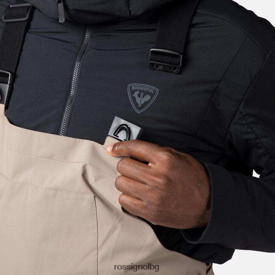 бг Rossignol мъже спокойни панталони с лигавник дюна 68DD2T388 дъна