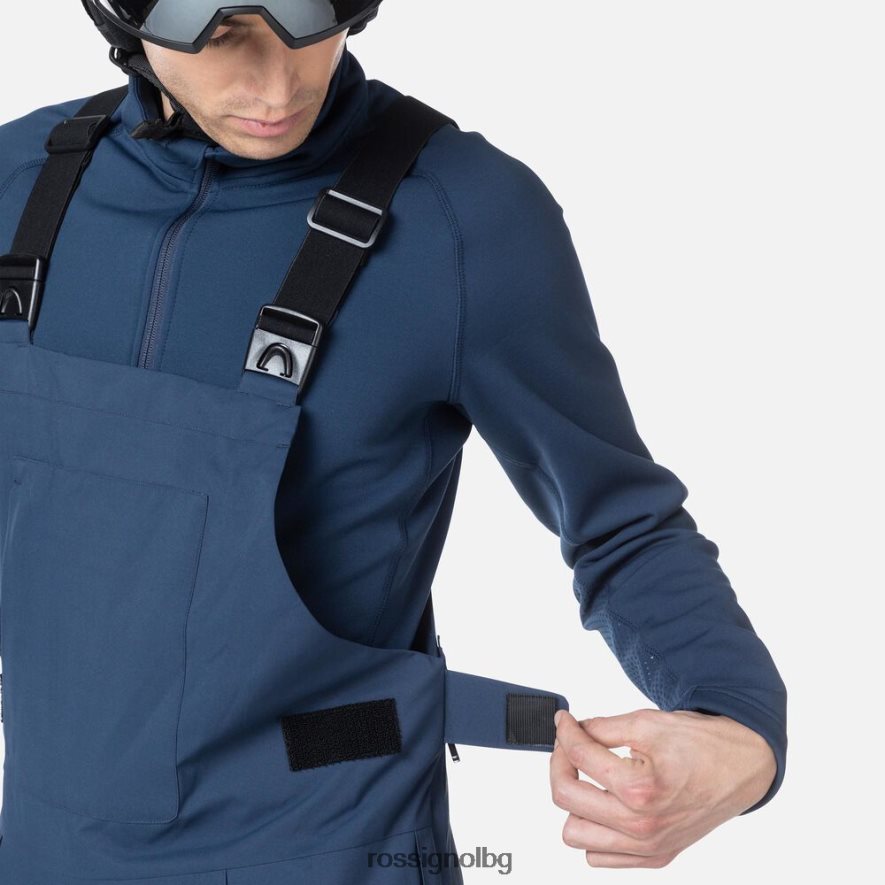 бг Rossignol мъже спокойни панталони с лигавник тъмно синьо 68DD2T363 дъна