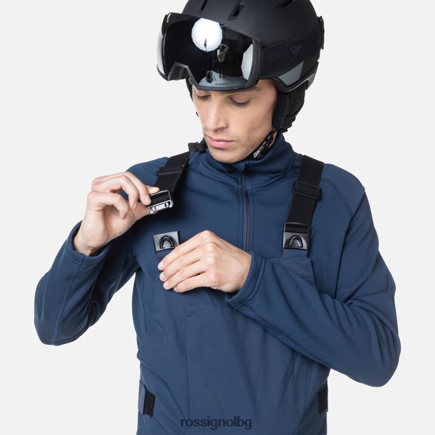 бг Rossignol мъже спокойни панталони с лигавник тъмно синьо 68DD2T363 дъна