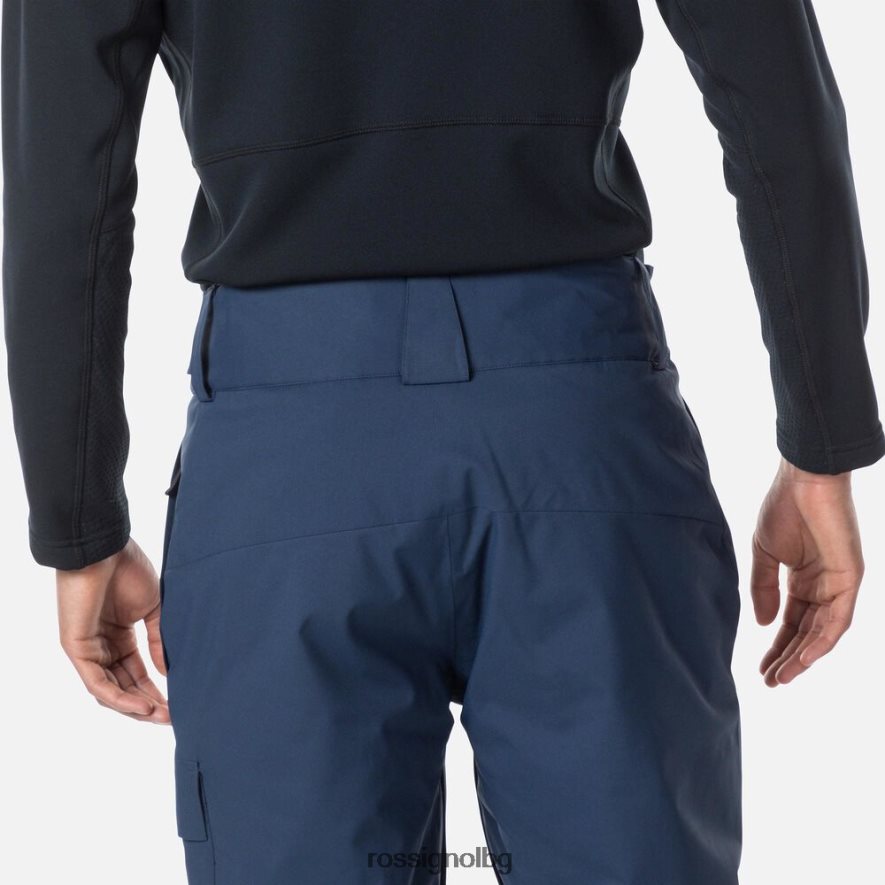 бг Rossignol мъже спокойни ски панталони тъмно синьо 68DD2T447 дъна