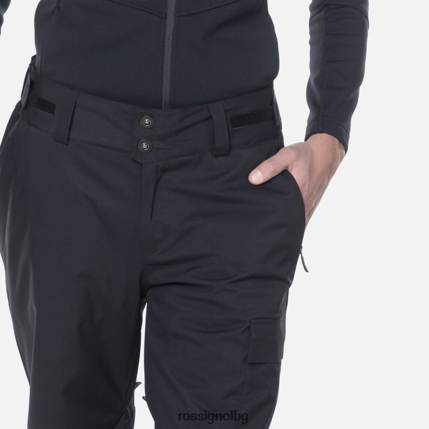 бг Rossignol мъже спокойни ски панталони черен 68DD2T362 дъна