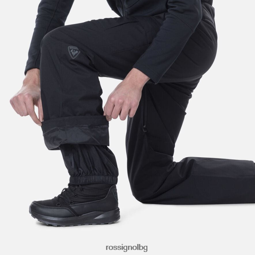 бг Rossignol мъже спокойни ски панталони черен 68DD2T362 дъна
