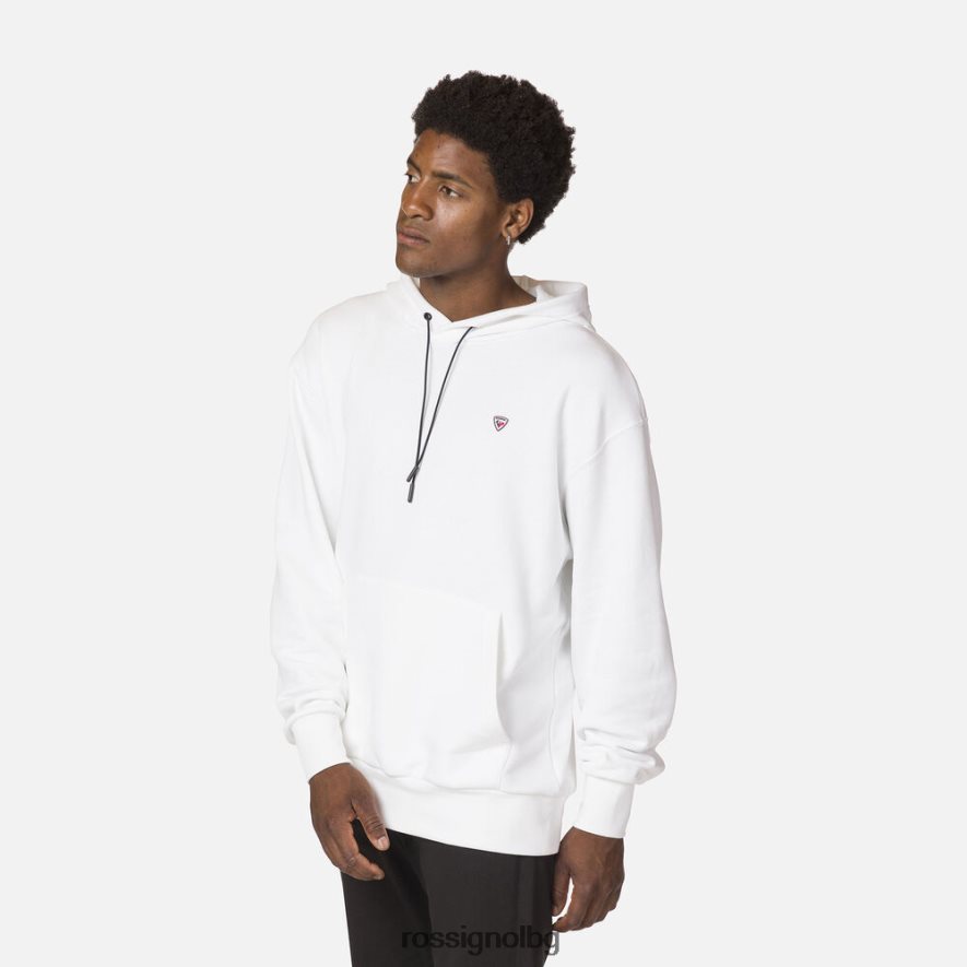 бг Rossignol мъже суичър с качулка бяло 68DD2T493 върхове