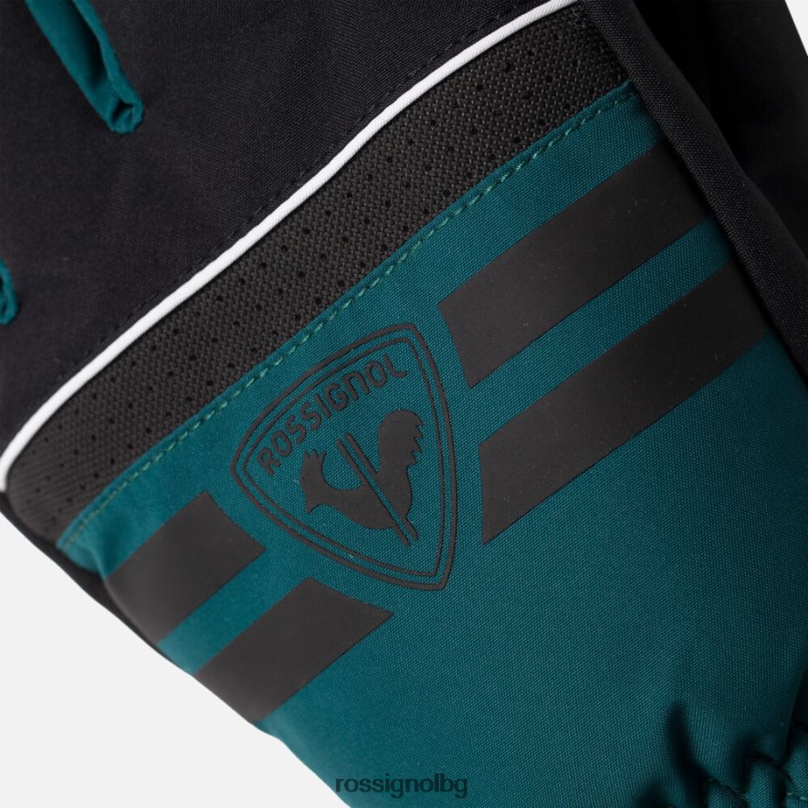 бг Rossignol мъже технологични водоустойчиви ски ръкавици deepteal 68DD2T495 аксесоари