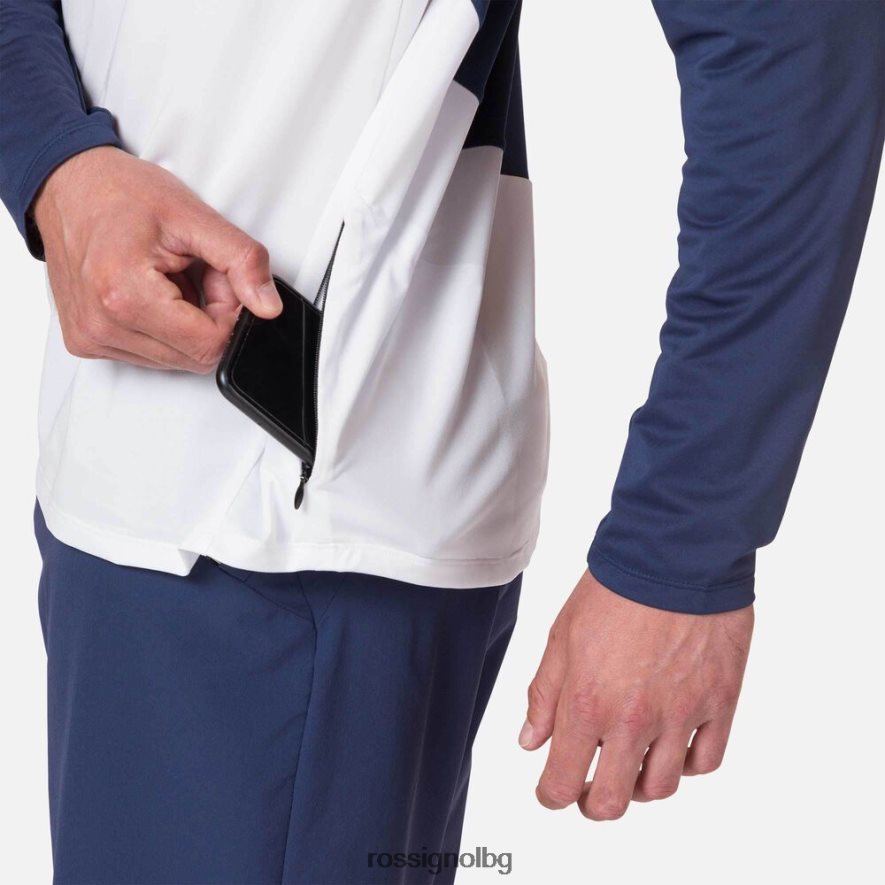 бг Rossignol мъже трико с дълъг ръкав класическа кройка bbr 68DD2T95 върхове