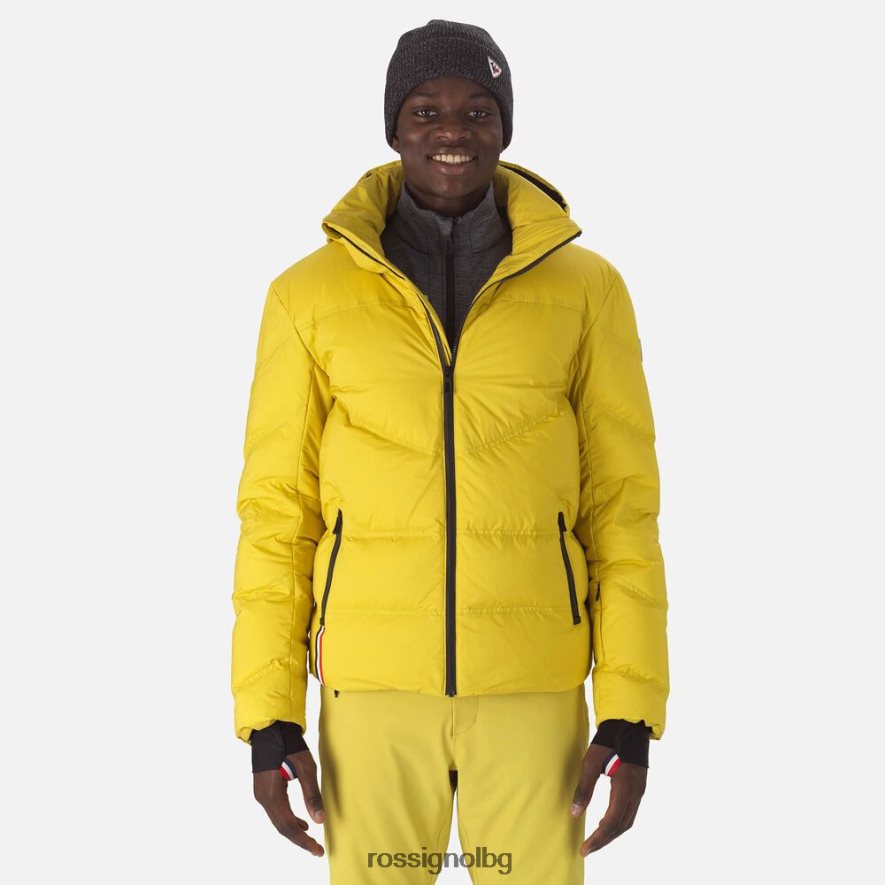 бг Rossignol мъже фирмено мериносово ски яке кресон зелено 68DD2T617 върхове