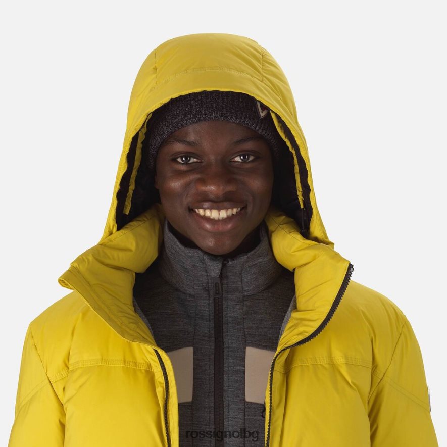 бг Rossignol мъже фирмено мериносово ски яке кресон зелено 68DD2T617 върхове