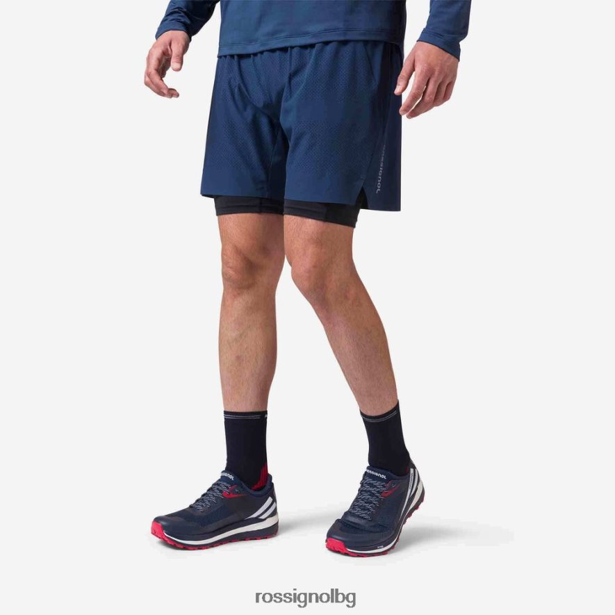 бг Rossignol мъже шорти за пътека тъмно синьо 68DD2T126 дъна