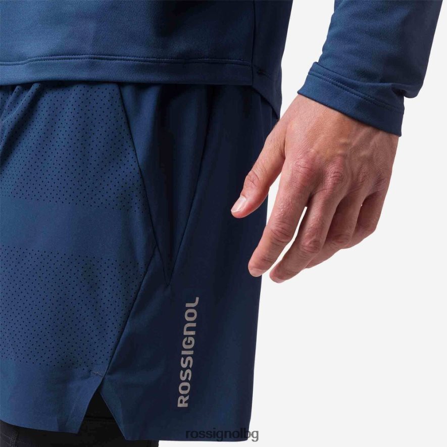 бг Rossignol мъже шорти за пътека тъмно синьо 68DD2T126 дъна