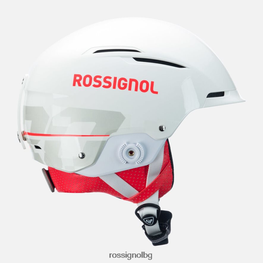 бг Rossignol унисекс каска герой слалом удари с chingguard нов стил 68DD2T591 спорт