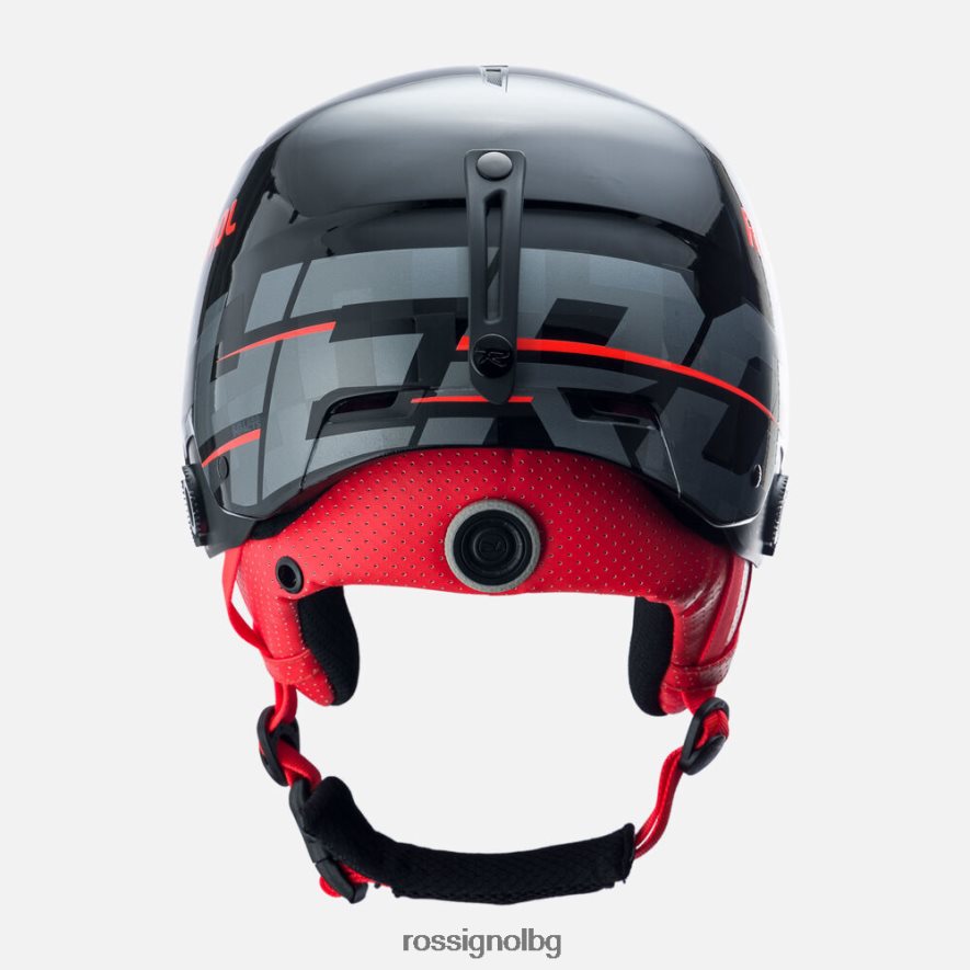 бг Rossignol унисекс каска герой слалом удари с chingguard нов стил 68DD2T613 спорт