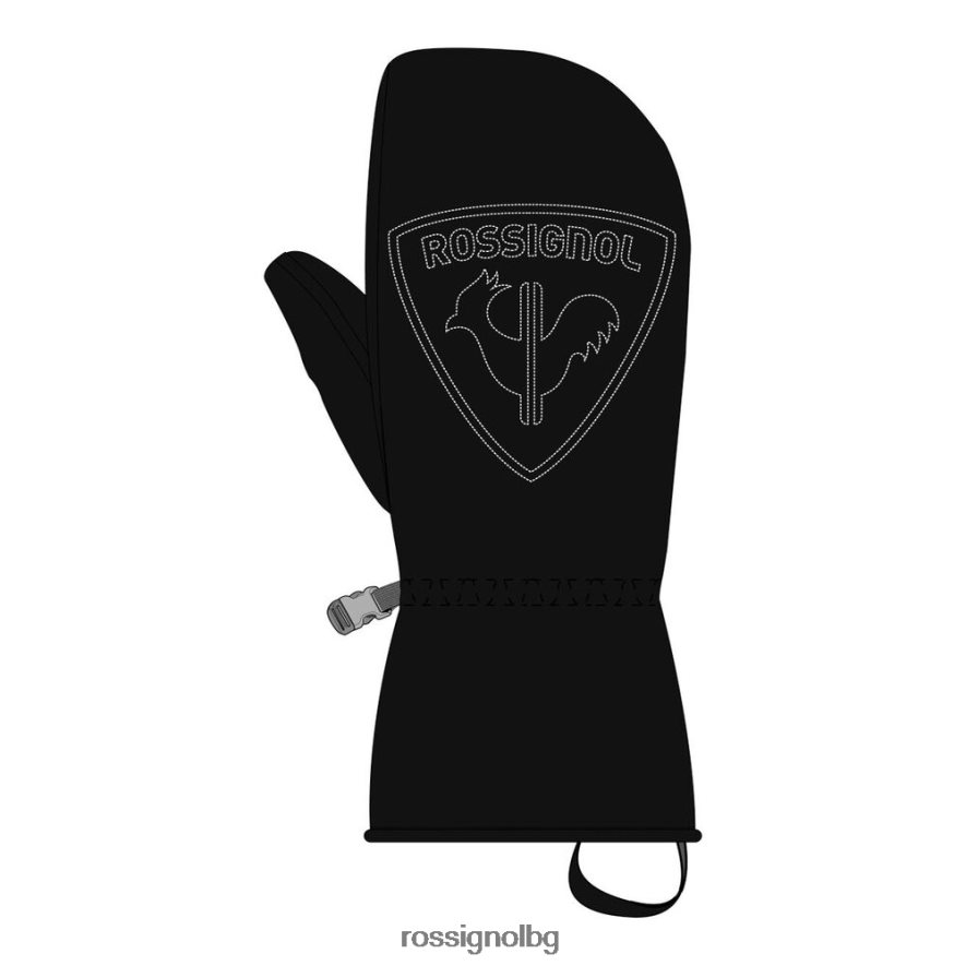 бг Rossignol юноши петелски ръкавици черен 68DD2T1229 аксесоари